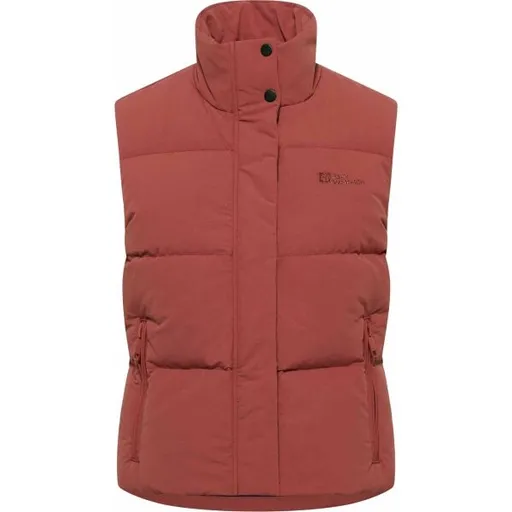 Jack Wolfskin NORDLICHT VEST W Dámská péřová vesta, červená, velikost