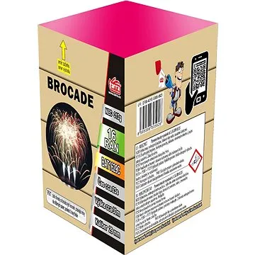 Ohňostroj - baterie výmetnic brocade 16 ran   (8595596305926)