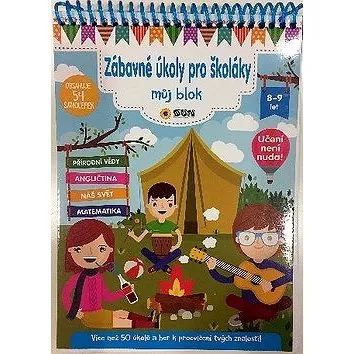 Zábavné úkoly pro školáky 8-9 let: můj blok (978-80-7567-384-8)