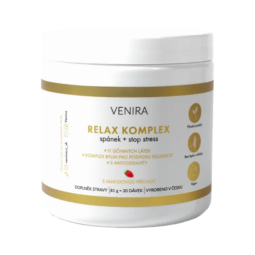Venira Relax komplex spánek + stop stress 81 g