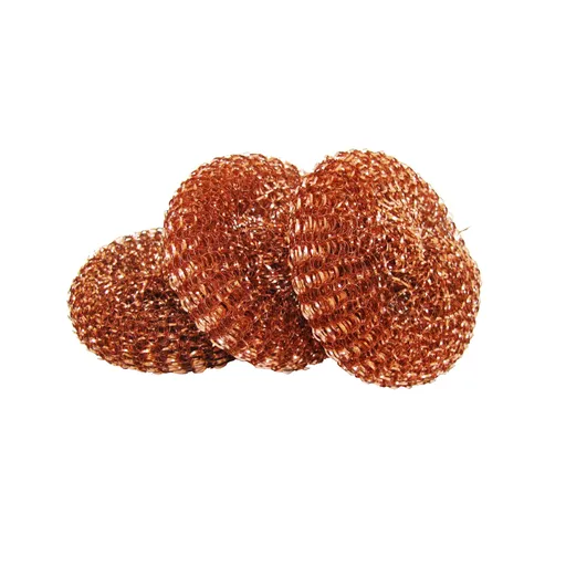 Drátěnka s měděným povrchem TORO 3ks