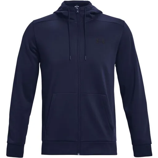 Under Armour ARMOUR FLEECE Pánská mikina, tmavě modrá, velikost L