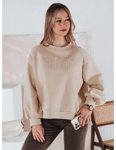 Dámská mikina one size COSYONE béžová