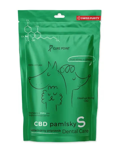Cure Point CBD Dental Care S pochoutka pro psy 100 g