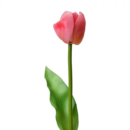 Umělá květina růžový tulipán Tulip Pink - 4*4*32 cm 6PL0313