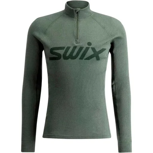 Swix RACEX MERINO Pánské merino triko, zelená, velikost