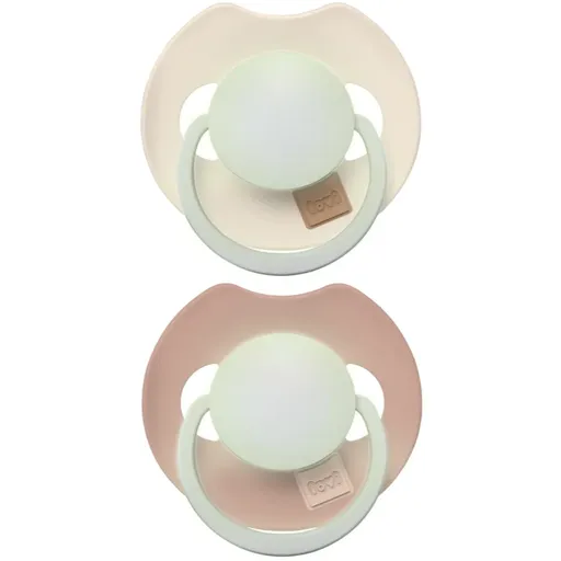 LOVI PRIME 18m+ dudlík Ivory/Blush 2 ks