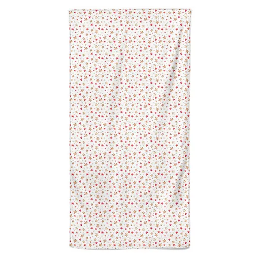 Osuška Vánoční hvězdy (Velikost osušky: 100x170cm)