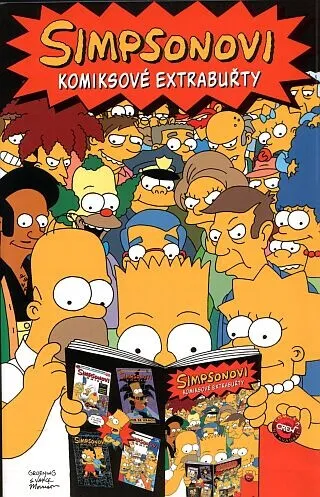 Simpsonovi Komiksové extrabuřty - Matt Groening