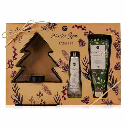 Koupelový set WINTER SPA + svícen