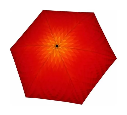 Mini deštník Doppler Carbonsteel Mini Slim Fusion Red/Yellow