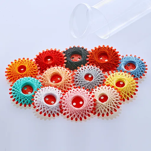 Kulatý box s 12 špulkami