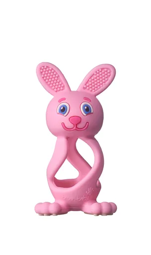 Brush-baby Bobbie Bunny kousátko, růžové, 0-3 roky