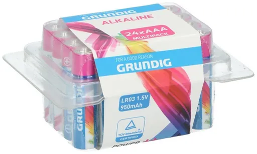 Sada AAA baterií Grundig 24 ks
