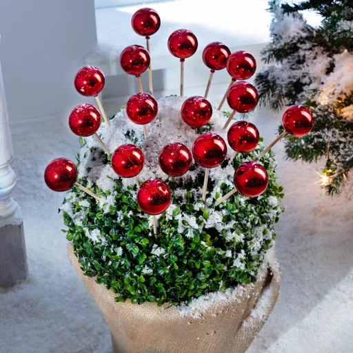 9 dílná sada koulí k zapíchnutí