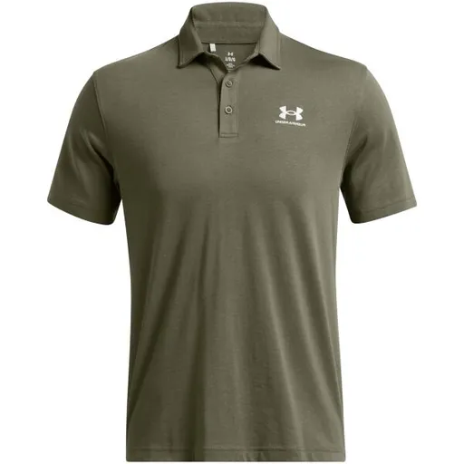 Under Armour ICON Pánské polo triko, khaki, velikost S