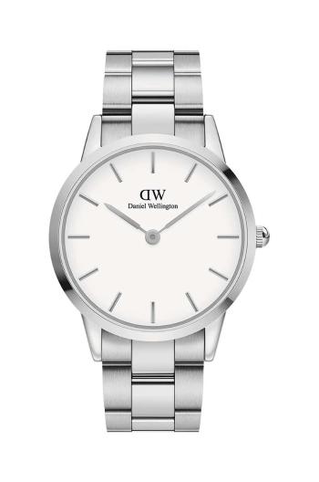 Hodinky Daniel Wellington Iconic Link 36 stříbrná barva