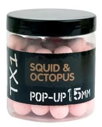 Shimano plovoucí boilie tx1 pop up squid & octopus 80 g 15 mm washed out pink