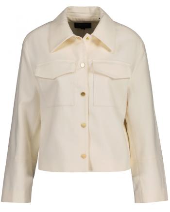 BUNDA GANT D2. CROPPED BLAZER JACKET CREAM