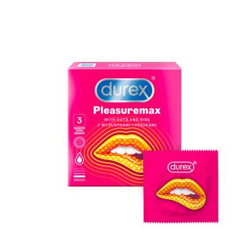 Durex Kondomy Pleasuremax 3 ks