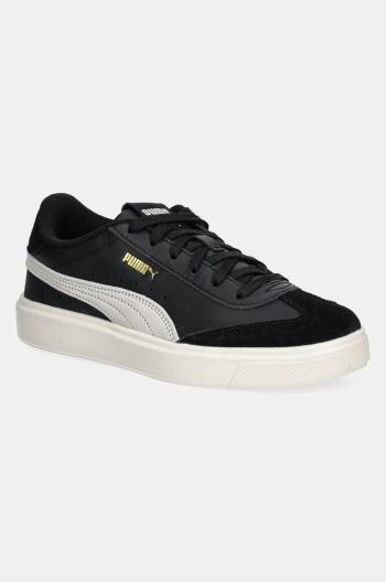 Kožené sneakers boty Puma Lajla T-toe bílá barva, 397734