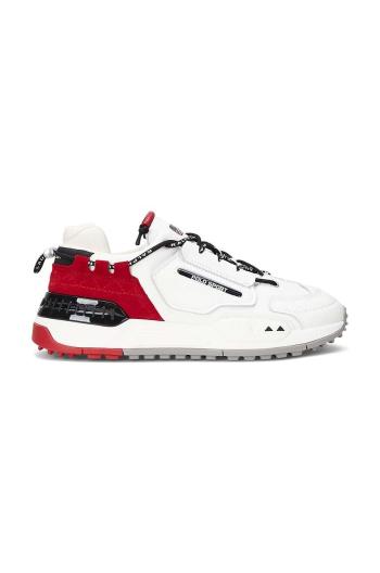 Kožené sneakers boty Polo Ralph Lauren Ps 200 bílá barva, 809945180001