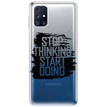 iSaprio Start Doing - black pro Samsung Galaxy M31s (stadob-TPU3-M31s)