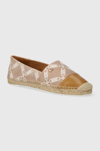 Espadrilky MICHAEL Michael Kors Kendrick béžová barva, 40S4KNFP1Y