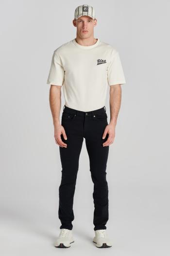 DŽÍNY GANT SLIM DESERT JEANS BLACK