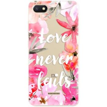 iSaprio Love Never Fails pro Xiaomi Redmi 6A (lonev-TPU2_XiRmi6A)