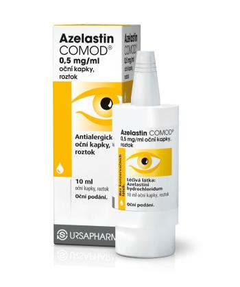 Azelastin Comod 0,5 mg/ml oční kapky, roztok 10 ml