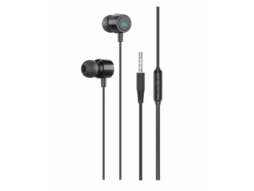 Sluchátka iPEAX 90010133 3,5mm Jack Black