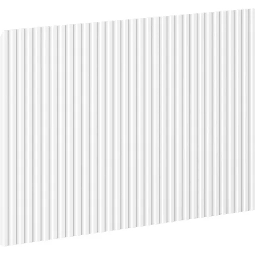 MEXEN Rivel čelo pro koupelnovou skříňku reliéf 40 x 43,5, bílá mat 91A20-0400-470-1-01