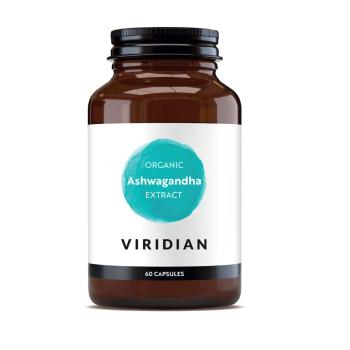 Viridian Ashwagandha Extract Organic 60 kapslí