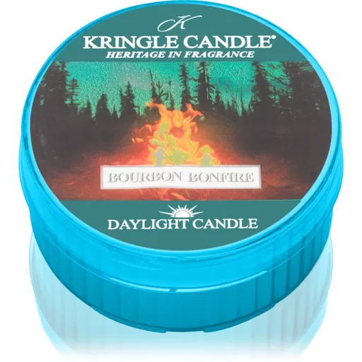 Kringle Candle Bourbon Bonfire čajová svíčka 42 g