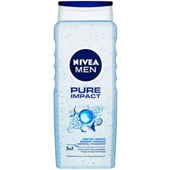 NIVEA MEN Pure Impact Shower Gel 500 ml  (4005808628087)