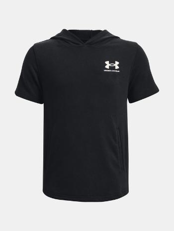 Under Armour UA Rival Terry SS Hoodie Mikina dětská Černá