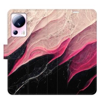 Flipové pouzdro iSaprio - BlackPink Marble - Xiaomi 13 Lite