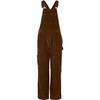 O'Neill CORD DUNGAREE Dámské laclové kalhoty, hnědá, velikost