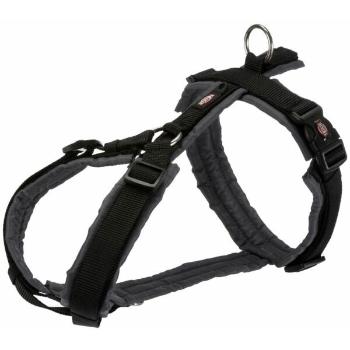 TRIXIE PREMIUM DOG HARNESS M-L Kutyahám túrázáshoz, fekete, méret