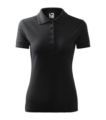 MALFINI Dámská polokošile Pique Polo - Ebony gray | L