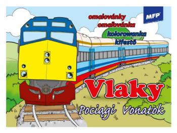 Omalovánky MFP Vlaky