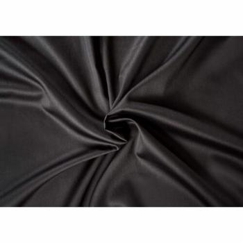 Cearșaf de pat Kvalitex Luxury collection, satin negru, 80 x 200 cm + 15 cm, negru, 80 x 200 cm