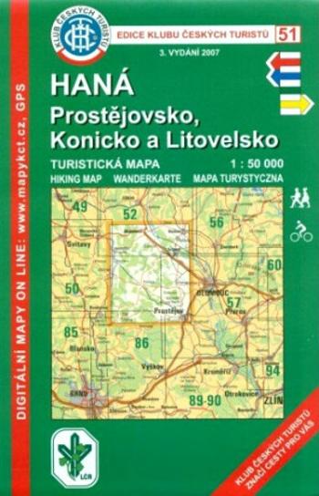 KČT 51 Haná, Prostějovsko