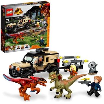 LEGO® Jurassic World™  76951 Přeprava pyroraptora a dilophosaura (5702016973877)