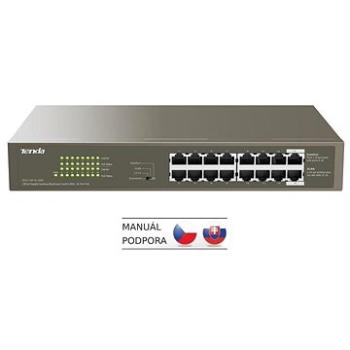 Tenda TEG1116P-16-150W PoE Gigabit Fanless Switch 135W (TEG1116P-16-150W)