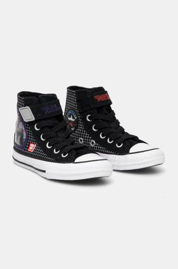 Dětské tenisky Converse CHUCK TAYLOR ALL STAR 1V černá barva, A11660C