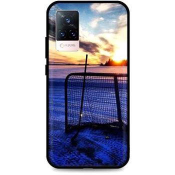 TopQ Kryt Vivo V21 5G silikon Hockey Sunset 72895 (Sun-72895)