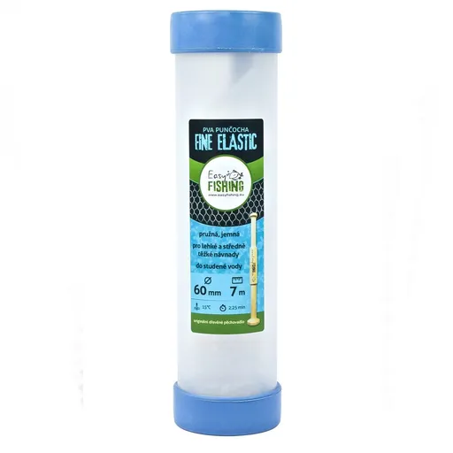 EasyFISHING PVA punčocha komplet Elastic Fine 7m - 60mm,EasyFISHING PVA punčocha komplet Elastic Fine 7m - 60mm