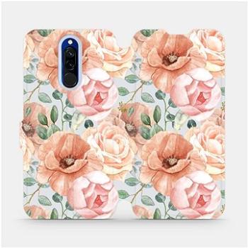 Flip pouzdro na mobil Xiaomi Redmi 8 - MP02S Pastelové květy (5903516760015)